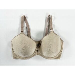 Bali Comfort Revolution Front-Close Shaping Underwire Bra Beige Nude 36D